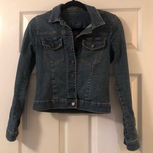 Blue Jean Jacket. Size: Small.